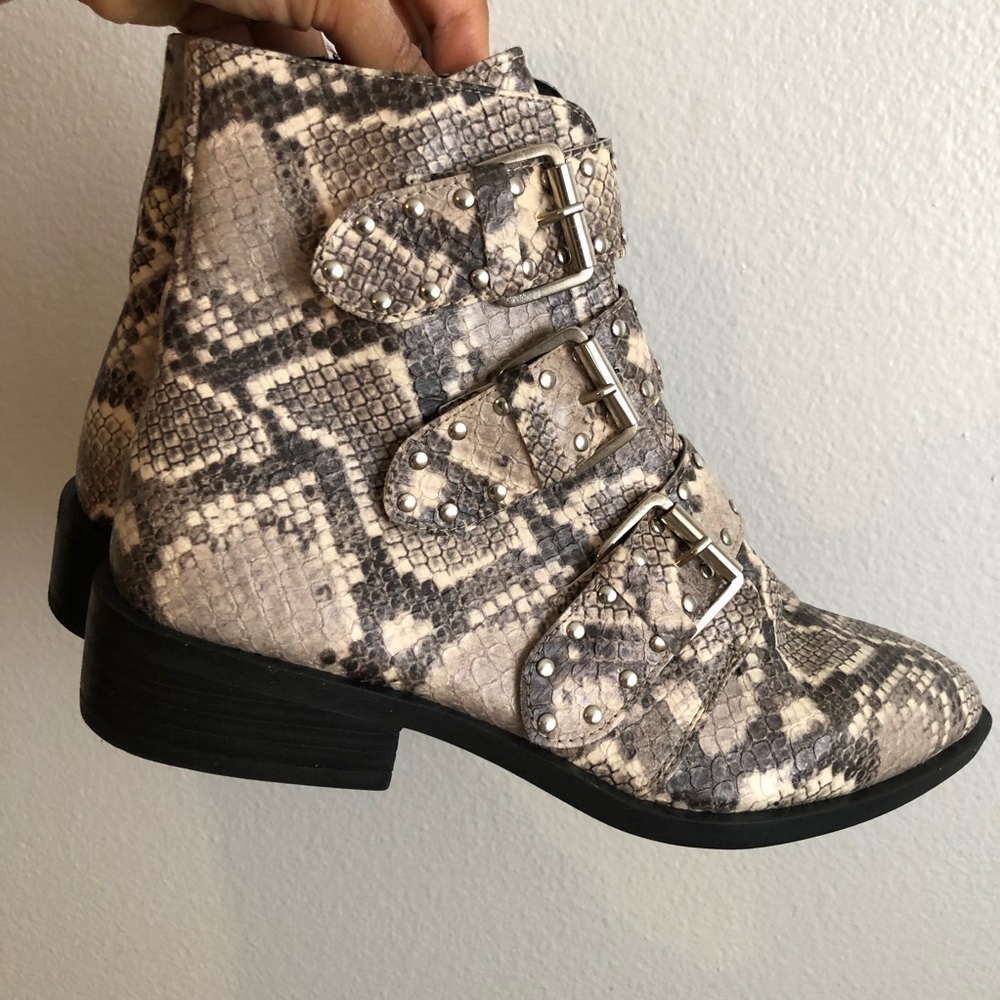 Steven By Steve Madden Harmon Leather Booties - image 4